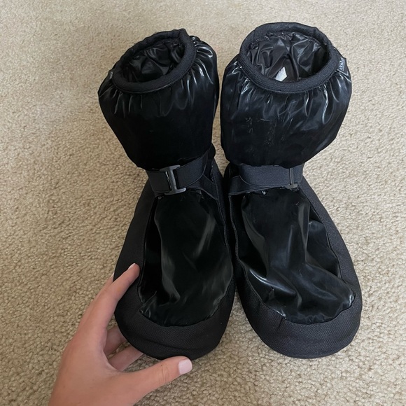 Nikolay black ballet booties - Picture 1 of 4